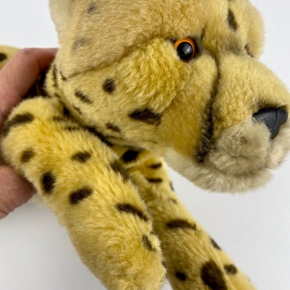 Ganz Cheetah 18" Plush H11951 Stuffed Animal Gold Black Spots Toy Wildcat VTG - Picture 3 of 8